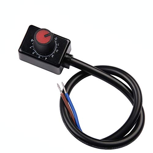 DD BEST DD222 DC 0-10V Knob Dimmer Mini Controller Rotary Switch ON/Off PWM Dimming for 0/1-10V Dimmable LED Drivers Electronic Ballasts Controling Interior Light Grow Lamp - Image 2