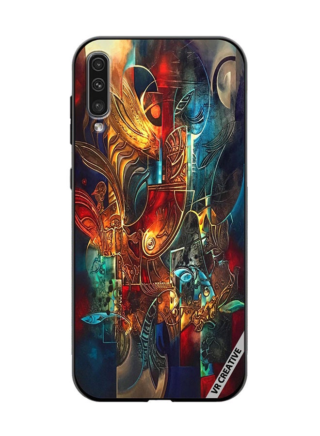 VR CREATIVE Protective Case Cover For Samsung Galaxy A70/A70s Flower Design Multicolour - Image 1