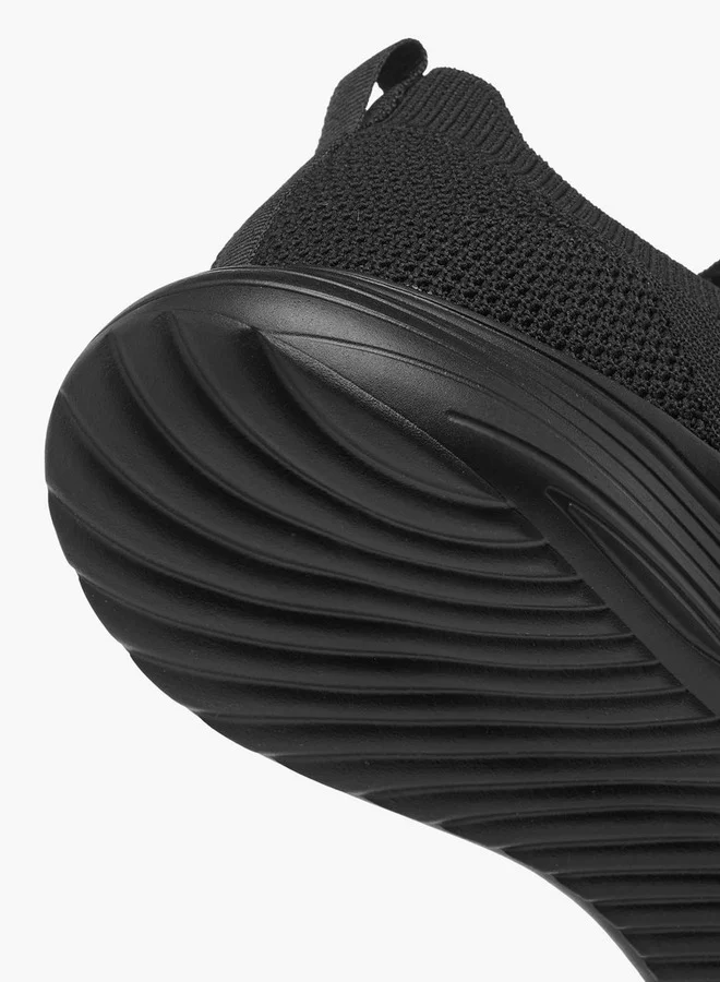 داش Sock Hem Slip-On Sports Shoes with Pull Tab