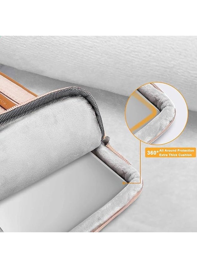 MOSISO 360° Protective Laptop Shoulder Bag 15–15.6 Inch, Compatible with MacBook Pro 16, HP, Dell, Lenovo, Asus, Shockproof Carrying Case with Side Opening Zipper, Adjustable Strap & Pockets - Image 3