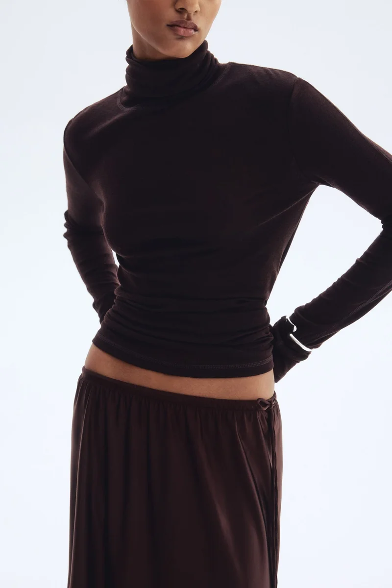 H&M Drawstring-detail skirt