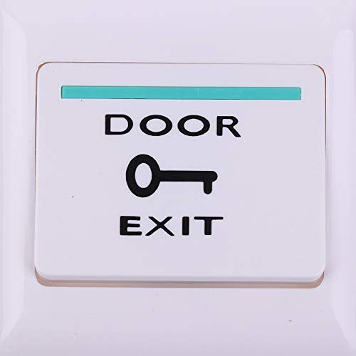 REES52 REES52 Door Exit Button Release Switch for Electronic Lock Lock Sensor Access Control System Emergency Alarm Trigger Switch Stainless Steel Door Exit Button - Image 1