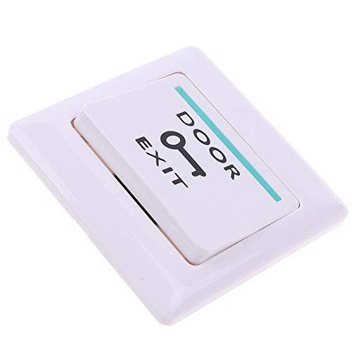 REES52 REES52 Door Exit Button Release Switch for Electronic Lock Lock Sensor Access Control System Emergency Alarm Trigger Switch Stainless Steel Door Exit Button - Image 4