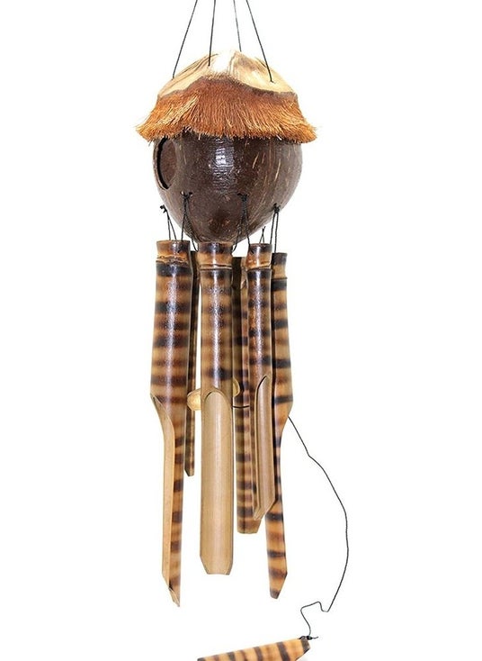 Keyfim Shop Coconat Bamboo Bell with Bird's Nest 