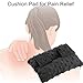 HapiPoppy Neck Pad Strap Cushion for Arm Sling Shoulder Brace Carry Padding Pillow Arm Elbow Wrist Injury Cast Support Arm Sling Strap Cushion for Women Men Minky Dot Black - Image 4