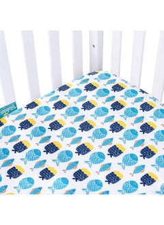 Biloban Biloban Crib Sheets Fitted, 2 Pack Crib Sheet Fits for Standard Crib Mattress, Toddler Sheets for Baby Boys & Girl  - Image 3