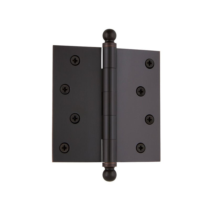 GRANDEUR Nostalgic Warehouse Ball-Tip Residential Door Hinge with Square Corners - Image 4