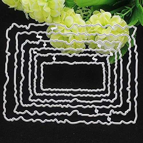 Armear Cutting Dies for Card Making, Carbon Steel Rectangle Die Cuts Stencils Tool for Paper Crafting/Scrapbooking/Embossing/Photo Album Decor/DIY Craft/Gift - Image 3