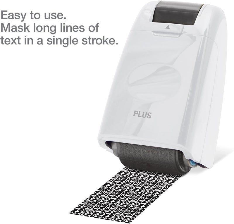 Plus Guard Your ID Roller Stamp, White - Image 2