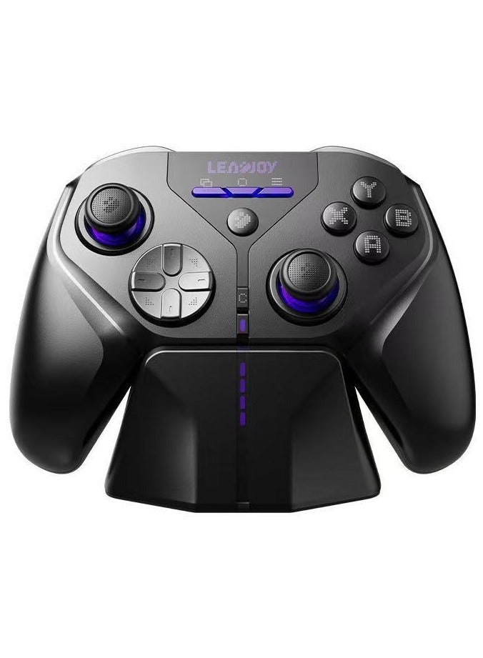 LEADJOY Professional Gamepad LeadJoy Xneo Plus Wireless Gaming Controller for Switch/Android/iOS/PC/PS4 with TMR Joysticks, Hall Linear Trigger, Four Back Keys, 1,000Hz Polling Rate, 1000mAh Battery with Smart Start-Stop Charging Dock - Image 1