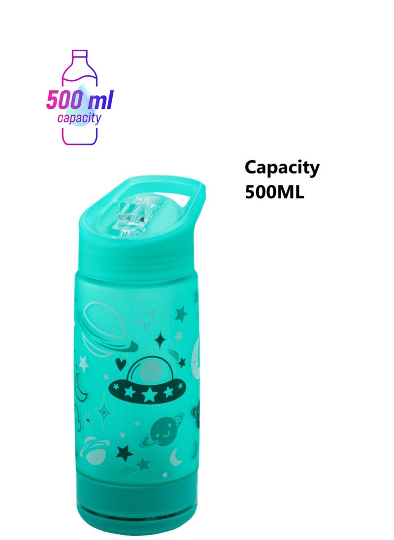 Water Bottle 500ML with LED Light
