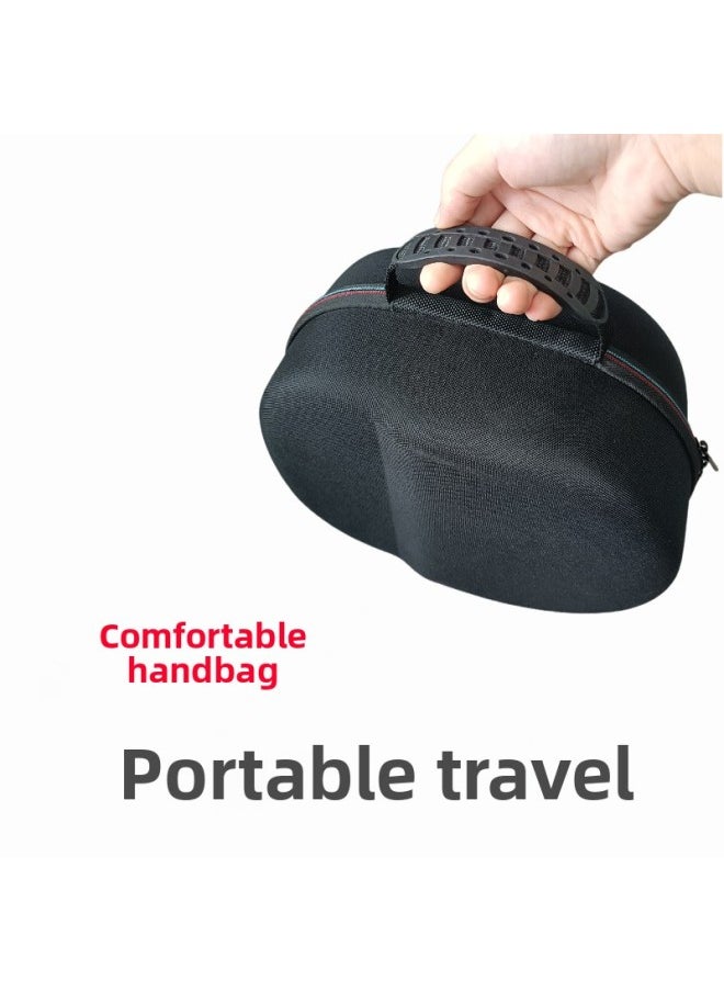 Generic Digital Meta Quest 3/Oculus Ques2VR Glasses Storage Bag Compact Portable EVA Hard Case-Product Color:Black-Model:27*21.5*14CM  - Image 3