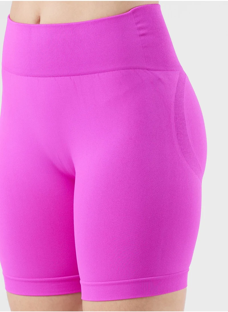 كون.يوغا High Waist Contour Seamless Shorts