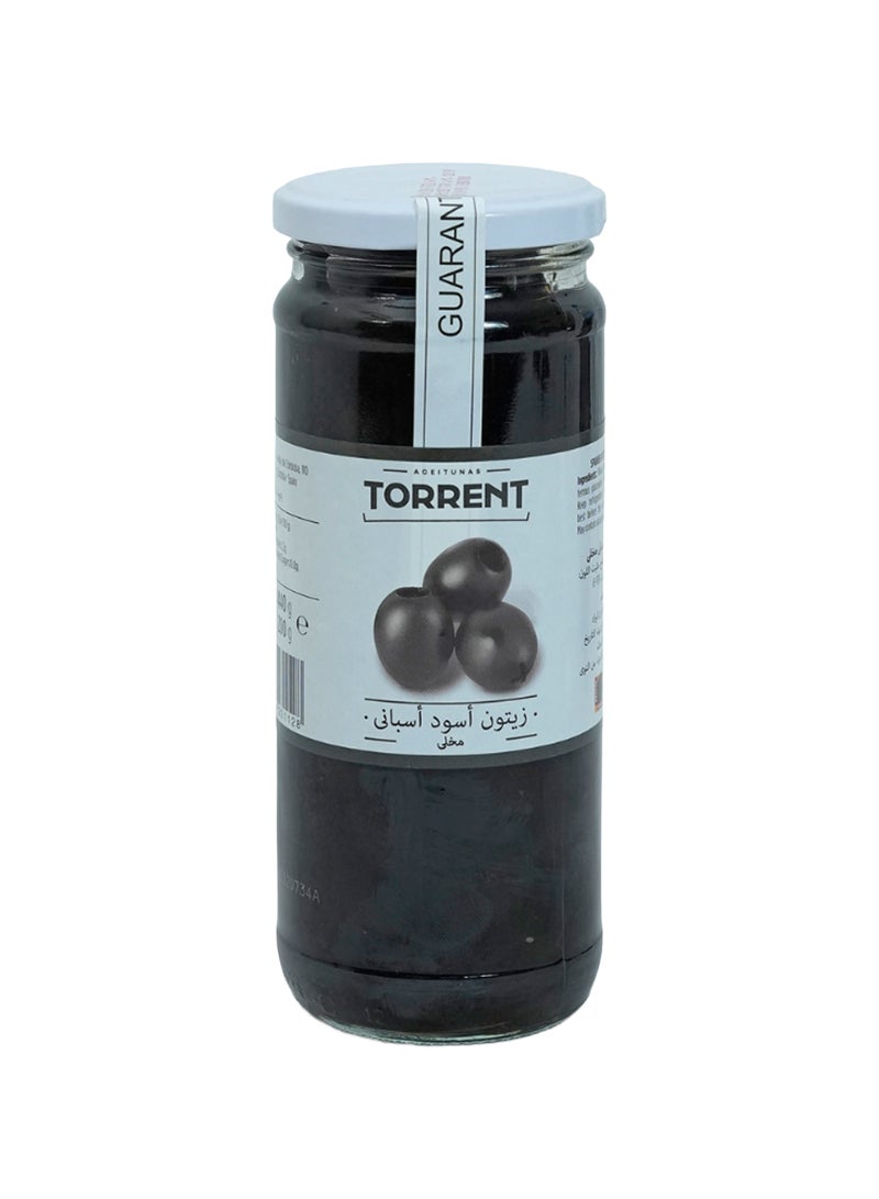 Torrent Pitted Black Olives 440g - Image 1