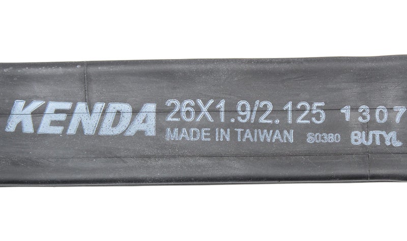 Kenda Inner Tubes Black 26x1.90/1.95/2.10/2.125 Schrader Valve For MTB Mountain Bike, Bulk 2 Pack - Image 3