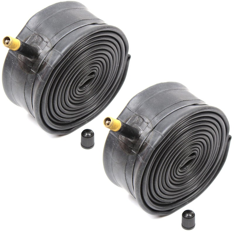 Kenda Inner Tubes Black 26x1.90/1.95/2.10/2.125 Schrader Valve For MTB Mountain Bike, Bulk 2 Pack - Image 1