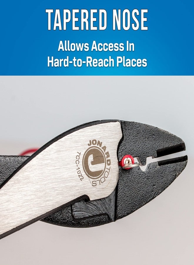 جونارد تولز أداة ضغط وقص طرفية Jonard Tools TCC-1022، مقاس 9 بوصات - Image 2