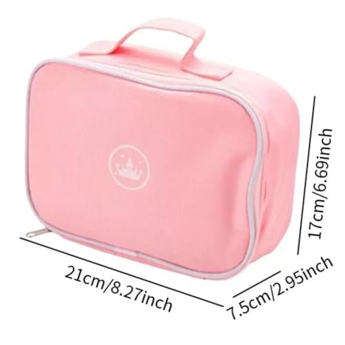 BLiSS HUES Kids Pretend Play Makeup Kit in a Portable Bag (Royal White) - Image 3