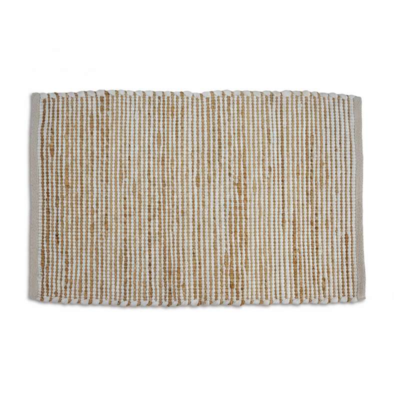 Pan Home Terrana Handwoven Jute & Cotton Dhurrie 120x180cm - Natural - 251EBD9900086 - Image 3