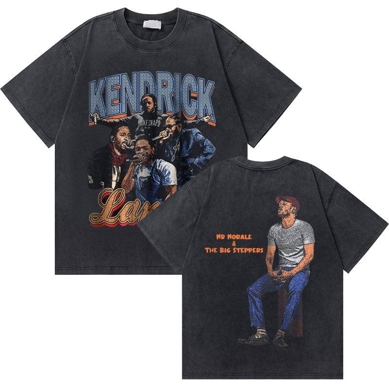 Washed Vintage Kendrick Lamar T-Shirt Mr. Morale & The Big S - Image 4