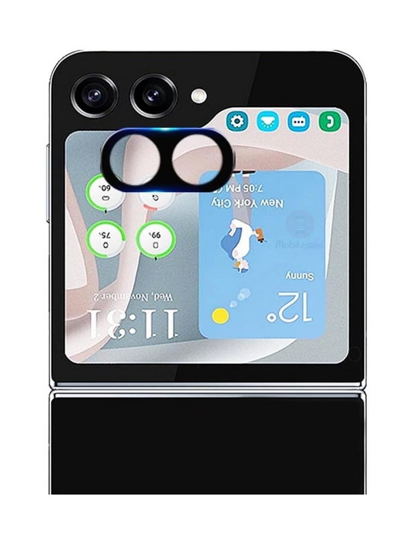 Generic - Camera Lens Protector for Samsung Galaxy Z Flip 5 5G, HD Tempered Glass Film, Easy Installation Kit Case Friendly Protective Glass Scratch-Resistant No Bubbles Lens Protector for Galaxy Z Flip5 - Image 1