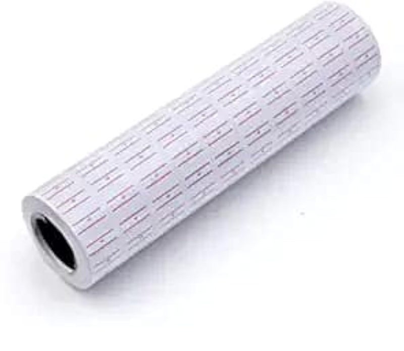 Dinojames Price Labels Paper Tag Mark Sticker for MX-5500 Price Gun Labeller, 10 Rolls (4000 Sticker) - Image 3