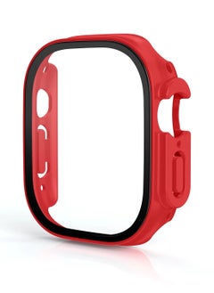 Generic Premium Tempered Glass And Protective Case for Apple And Ultra Watch - 49mm 