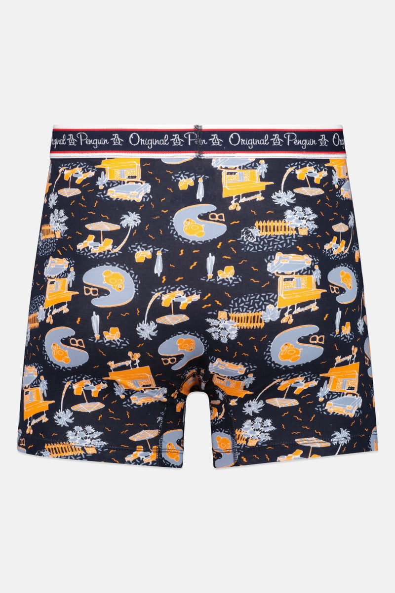 Original Penguin Men 2 Pieces Allover Print Boxer Briefs, Multicolor - Image 2