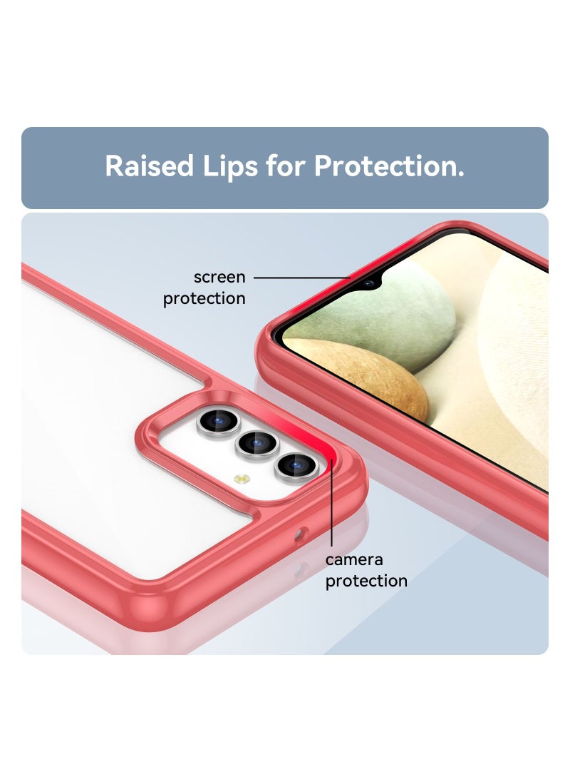 Fankalo Phone case for Samsung Galaxy A04s Clear Back Soft TPU Shockproof Bumper Protection Cover  - Image 5