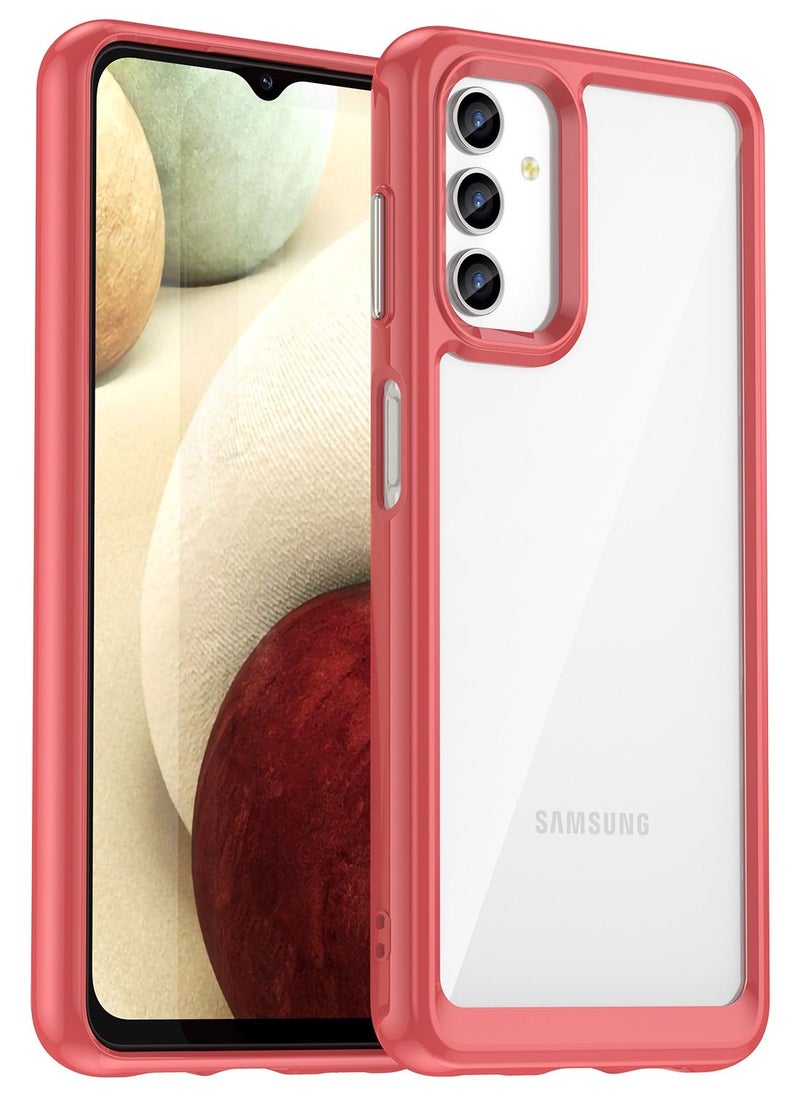Fankalo Phone case for Samsung Galaxy A04s Clear Back Soft TPU Shockproof Bumper Protection Cover  - Image 1