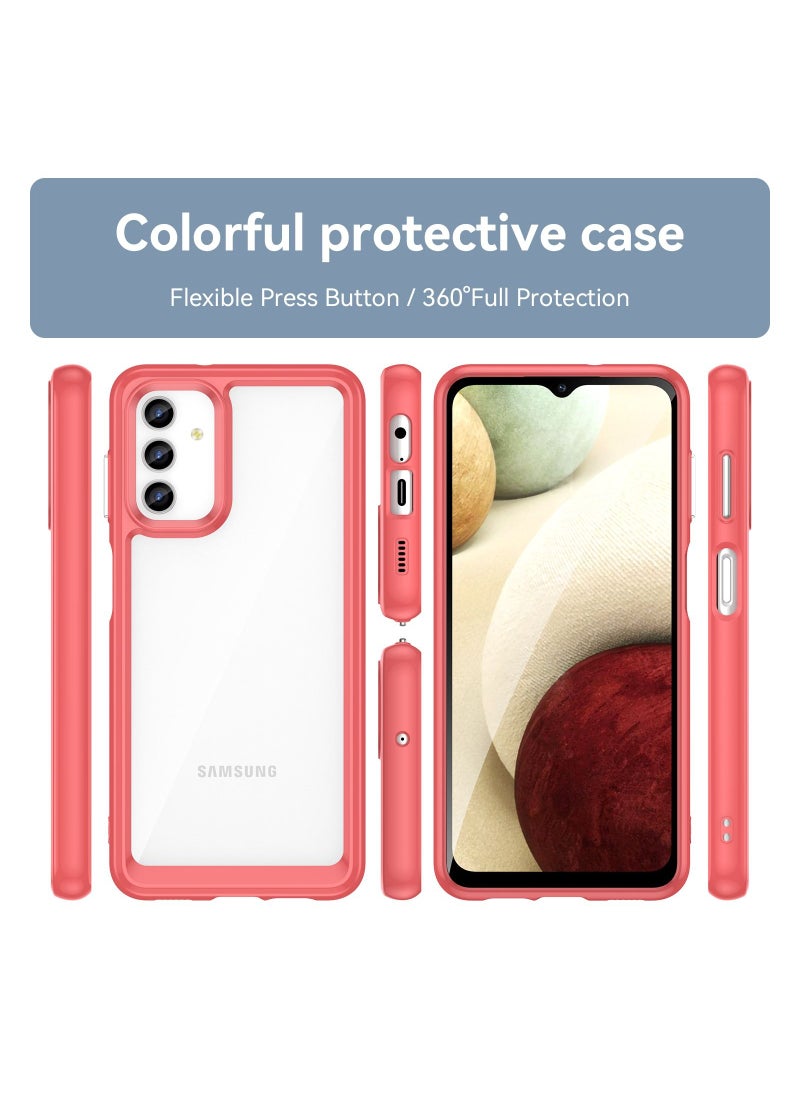 Fankalo Phone case for Samsung Galaxy A04s Clear Back Soft TPU Shockproof Bumper Protection Cover  - Image 2