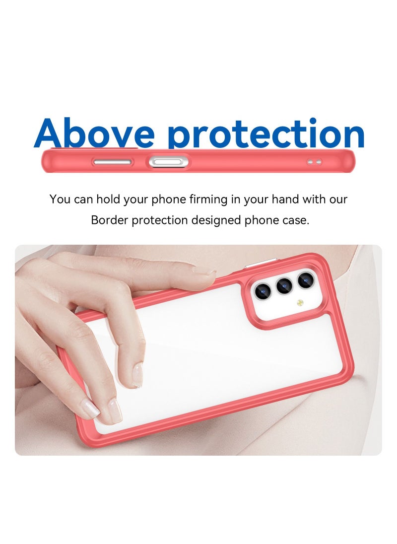 Fankalo Phone case for Samsung Galaxy A04s Clear Back Soft TPU Shockproof Bumper Protection Cover  - Image 4