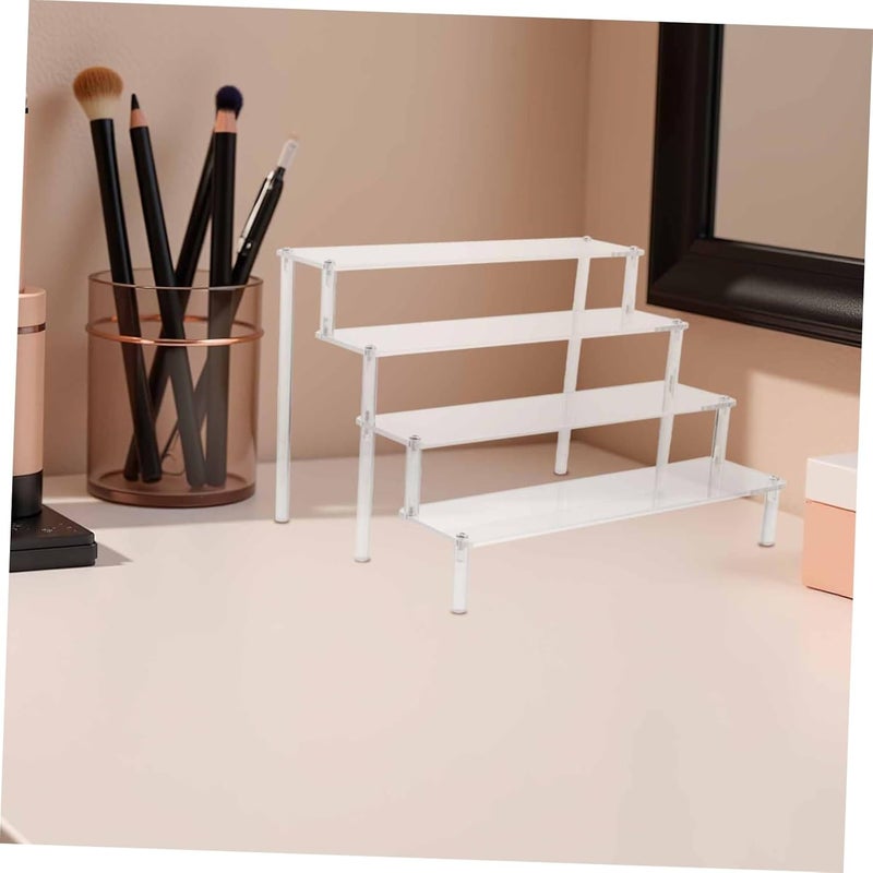 Angoily Nail Rack Acrylic Display Shelf Home Cosmetic Holder Multi-functional Storage - Image 3