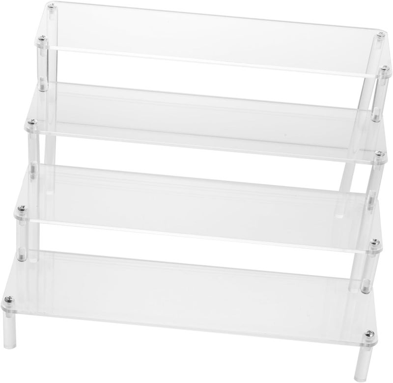 Angoily Nail Rack Acrylic Display Shelf Home Cosmetic Holder Multi-functional Storage - Image 1