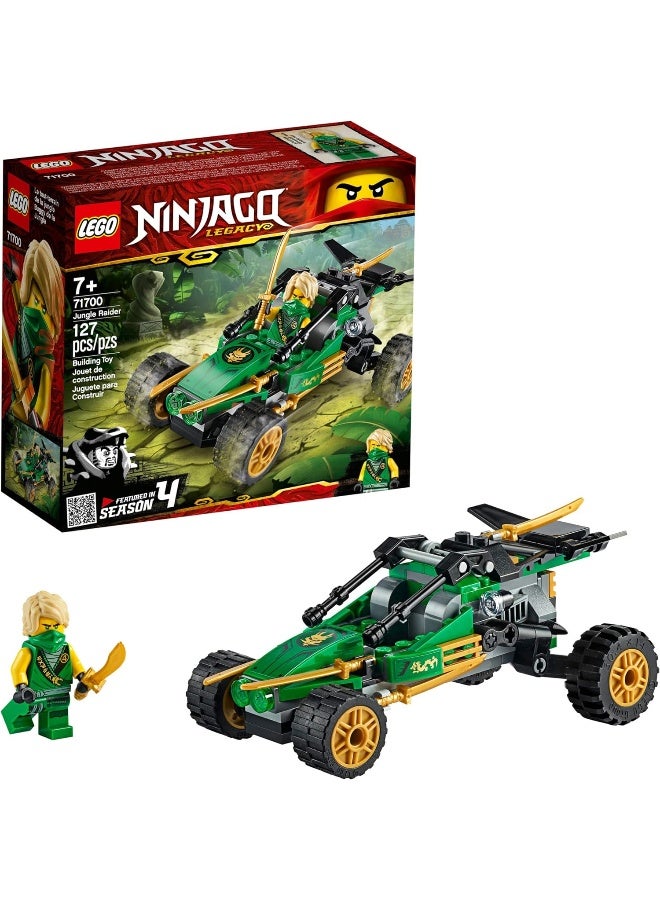 LEGO مجموعة بناء عربة الأطفال ليجاسي جانجل رايدر 71700 من ليجو نينجاجو، جديدة 2020 (127 قطعة) - Image 1