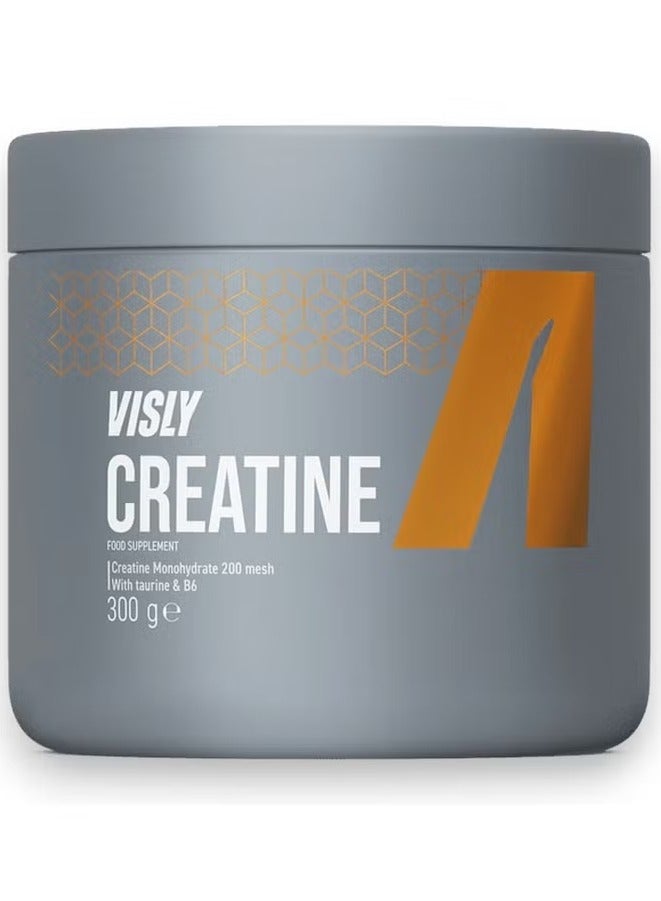 VISLY Creatine, Lemon Flavour, 300gm, 60 servings