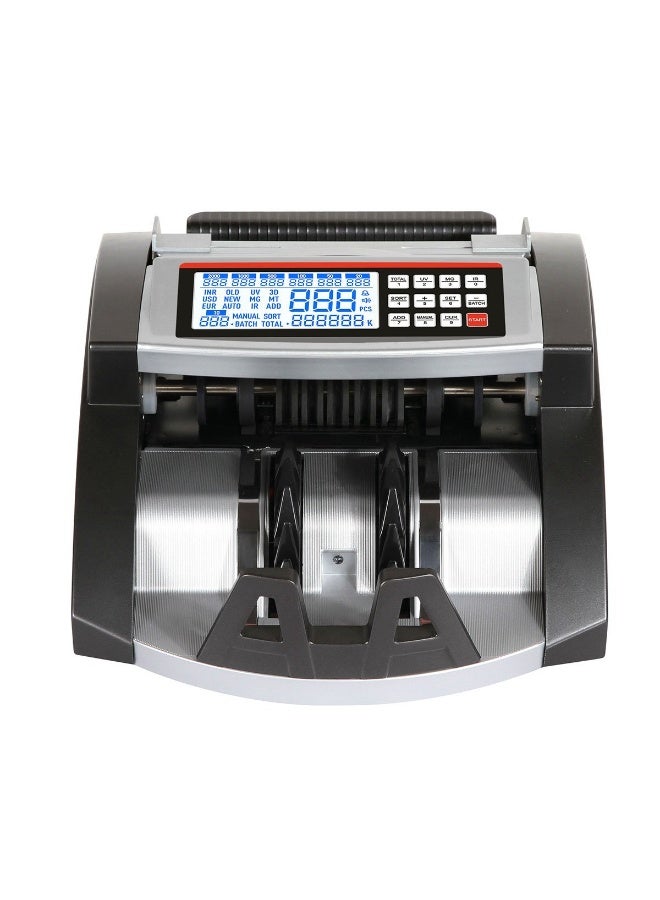 Crony AL-6000 High-Speed Money Counter with UV/Magnetic/IR Detection, 1000pcs/min, Large LCD Display, RS-232 Interface & Batch Function, 1-Year Warranty - Image 1