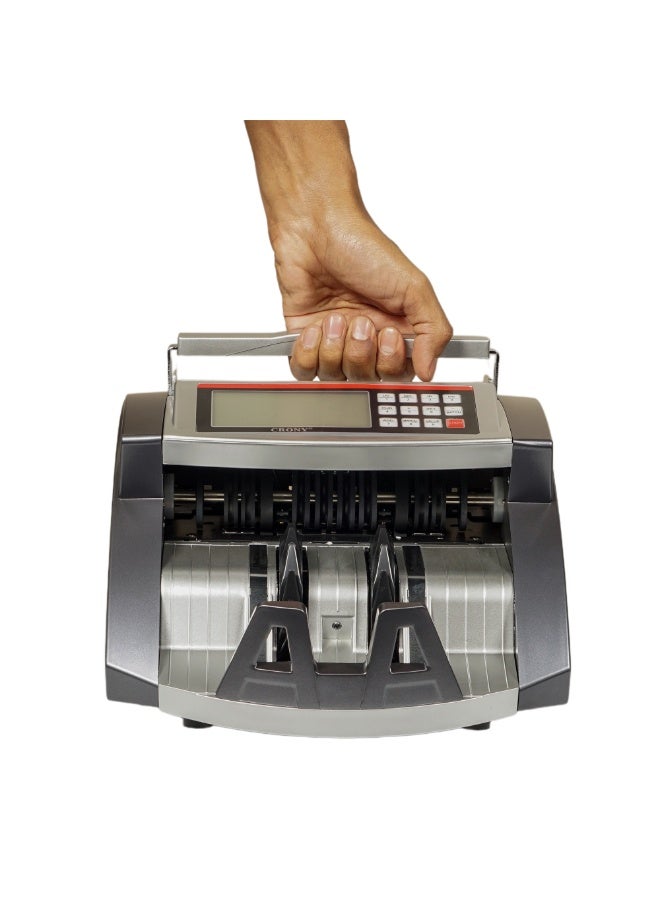 CRONY Al-6000 Currency Counter And Money Detector With Uv/Magnetic/Ir Detection, 1000pcs/Min, Large Lcd Display, Rs-232 Interface & Batch Function For Banks, Retail, Offices – Dual Lcd Display, Uv And Magnetic Detection, Counterfeit Note Detector, Automatic And Manual Totaling, Batch Function, Currency Customization, Portable Bill Counter - Image 5