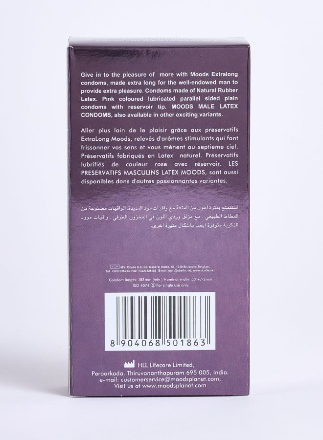 Moods Extra Long Condoms 12 Pcs - Image 4