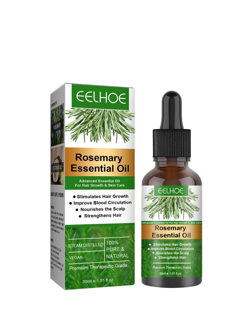 EELHOE 2 pcs Rosemary Hair Care Essential Oil - Image 2