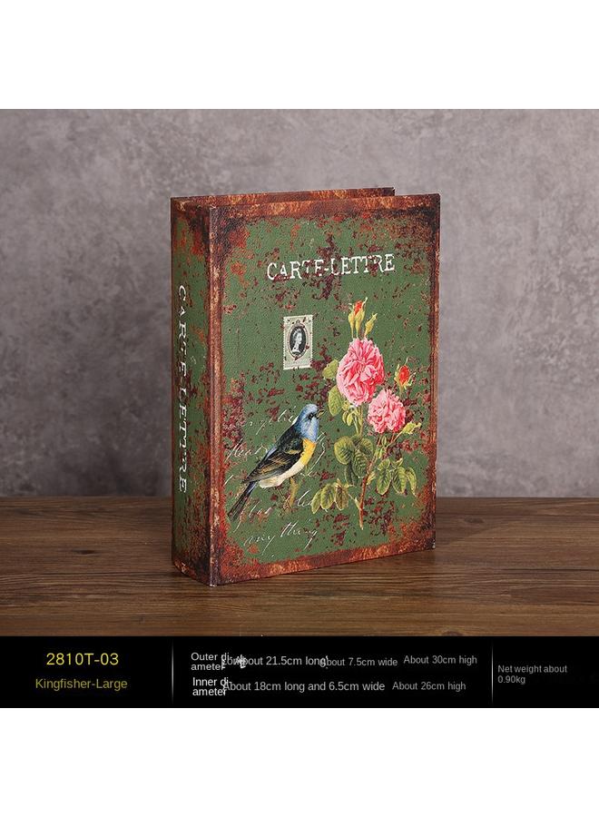 Bluejw European-style Retro Fake Book Decoration Model Room Decorative Book Romeo And Juliet Simulation Book Storage Box - Image 1