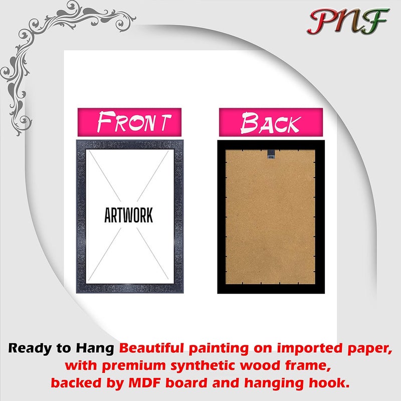 pnf Poster And Frames Guitar Wooden Photo Frame With Acrylic Sheet | For Living, Bedroom | Home Decoration Item | Best Gifting Option (10 * 14inch,Multicolour,Synthetic) 9331