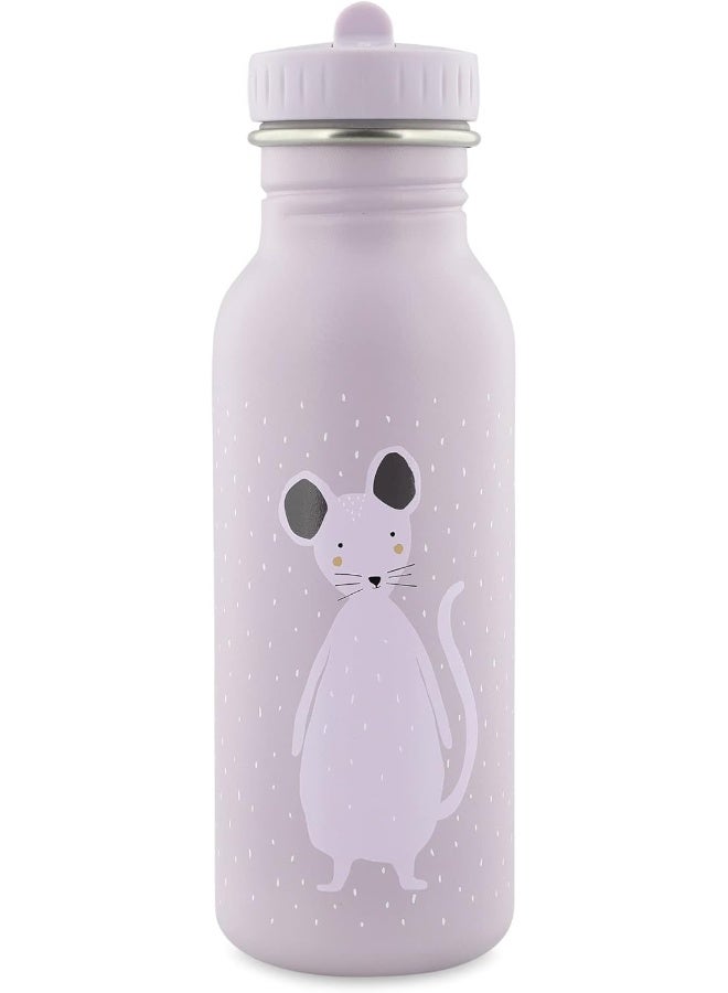 Trixie Stainless Steel Water Bottle (500ml) - Mrs. Mouse Design - Image 2