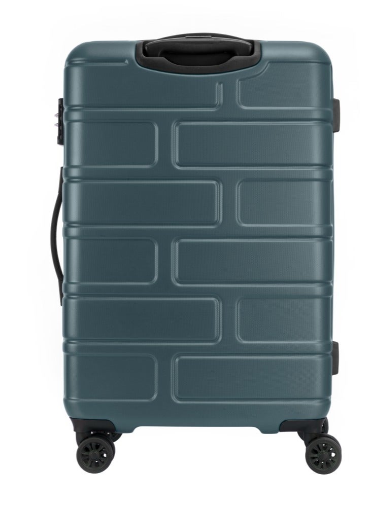 AMERICAN TOURISTER Bricklane Suitcase, Cabin Size 55 cm / 20 inch, 4 Spinner Wheels, Hard Top, Polycarbonate, Dark Forest|Lightweight|Scratch & Impact Resistance|TSA Lock - 3 Years International Warranty - Image 5