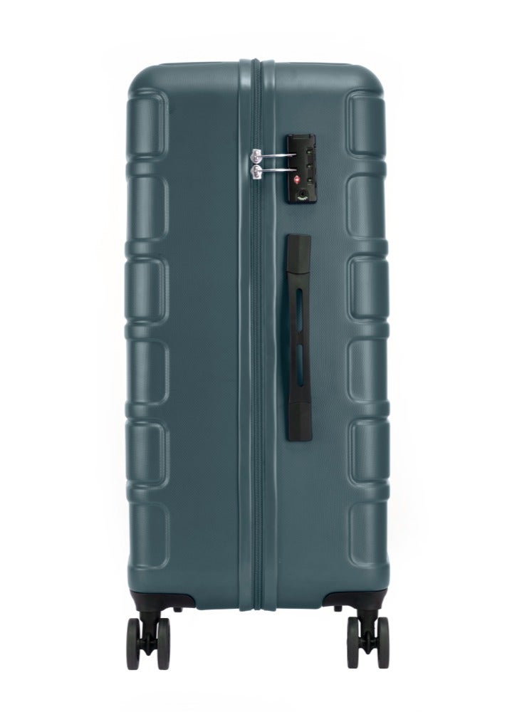 AMERICAN TOURISTER Bricklane Suitcase, Cabin Size 55 cm / 20 inch, 4 Spinner Wheels, Hard Top, Polycarbonate, Dark Forest|Lightweight|Scratch & Impact Resistance|TSA Lock - 3 Years International Warranty - Image 3