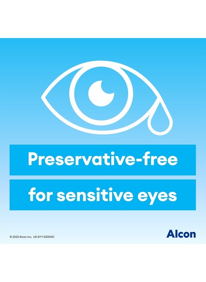 Systane - Hydration Multi-Dose Preservative-Free Eye Drops Dry Eye Relief Twin Pack (2x10ml) - Image 1