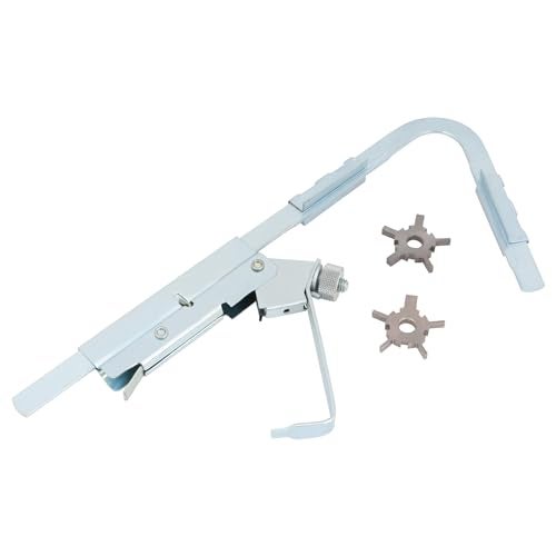 Performance Tool W80576 Piston Ring Carbon and Deposit Cleaning Tool with 10 Groove Cleaning Sizes and 2 Cutter Wheels - SAE and Metric Sizes Included - Image 1