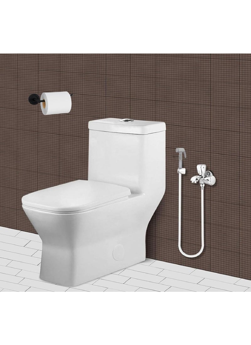 PEFKO PEFKO PEK113 Wall Mount Toilet TissueNapkin Paper Roll Holder for Bathroom Kitchen Tissue Roll Stand 304 Grade Stainless Steel Home and Bathroom Accessories 1 Black  - Image 4