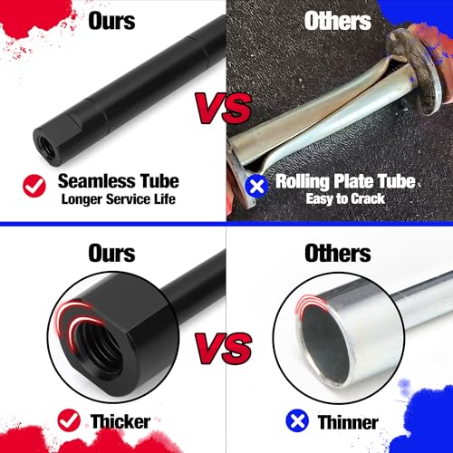 KSP PERFORMANCE KSP 0-3" Sway Bar End Link for Silverado Sierra 2500HD 3500HD 2001-2019,Enhanced Adjustable Stabilizer End Link Bar fit Silverado Sierra 1500 0-3in Lift Height, Aftermarket Sway Bar Replacement Stock - Image 4