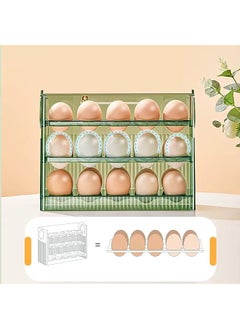 Large Capacity Egg Holder Egg Fresh Storage Box Egg Storage Container Organizer Bin 30 Grid Refrigerator Organizer Bins (Green) - pzsku/Z2E16EE9CC509287483D8Z/45/_/1691571260/605a0548-a329-4d6a-89ae-4d52e6f45656